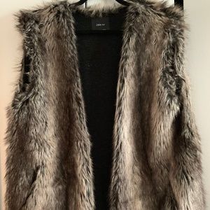 Zara Fur Vest